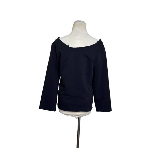 H&M You Can't Touch This Off The Shoulder Sweatshirt Top size M - Picture 3 of 8